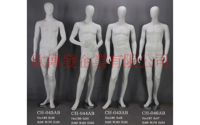男全身模特兒(268)-有頭