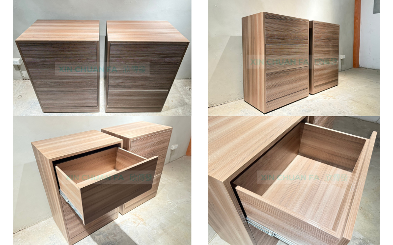 客製-三層抽屜收納櫃 