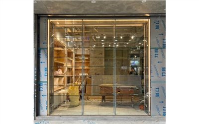 客製-壁櫃玻璃層板展示架