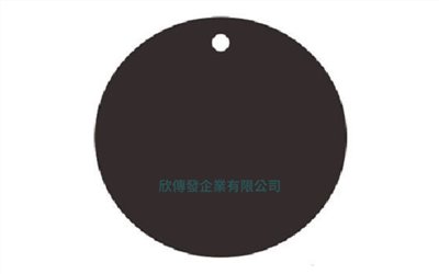 吊牌-黑卡圓形 (072) 