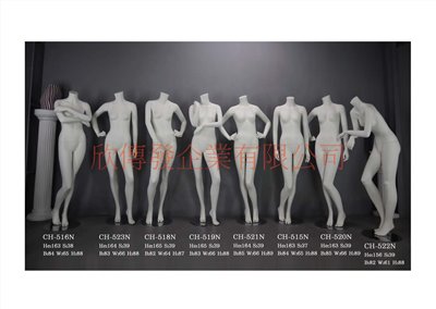 女全身模特兒(268)-無頭