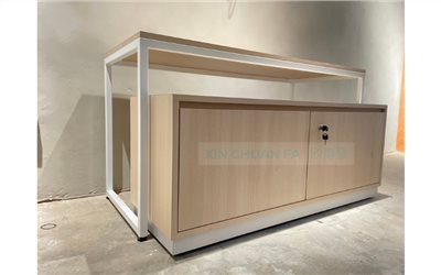客製-複合型展示收納台