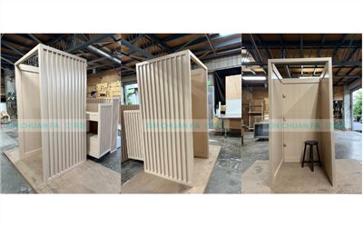 客製-百貨專櫃更衣間 (日式格柵)